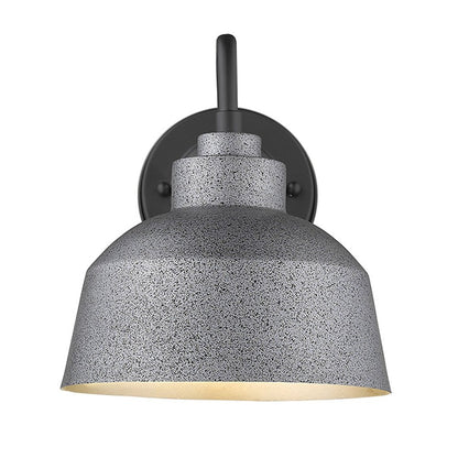 Barnes 1-Light Gray Wall Light HomeRoots