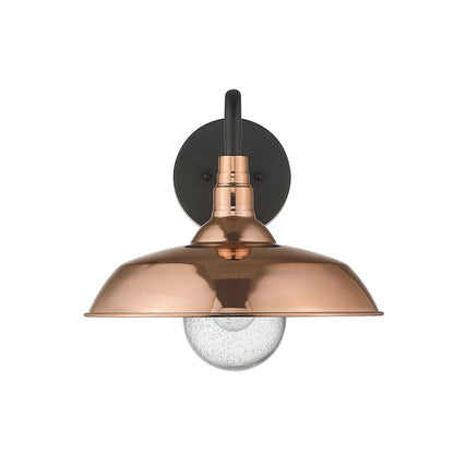 Burry 1-Light Copper Wall Light HomeRoots