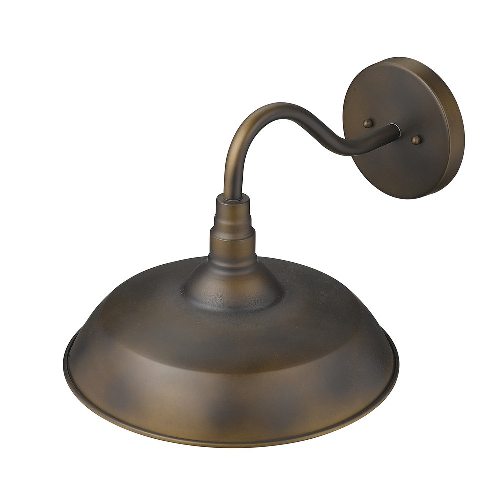 Burry 1-Light Oil-Rubbed Bronze Wall Light HomeRoots