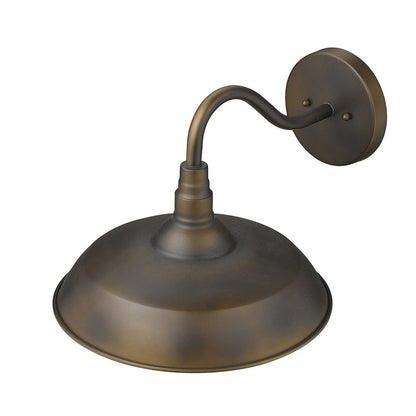 Burry 1-Light Oil-Rubbed Bronze Wall Light HomeRoots