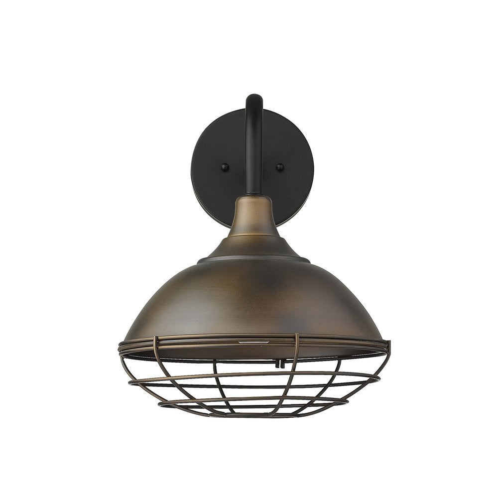 Bronze And Black Dimmable Outdoor Hanging Light With Bronze And Black Shades — view 5