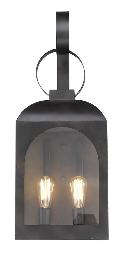 Madigan 2-Light Oil-Rubbed Bronze Wall Light HomeRoots