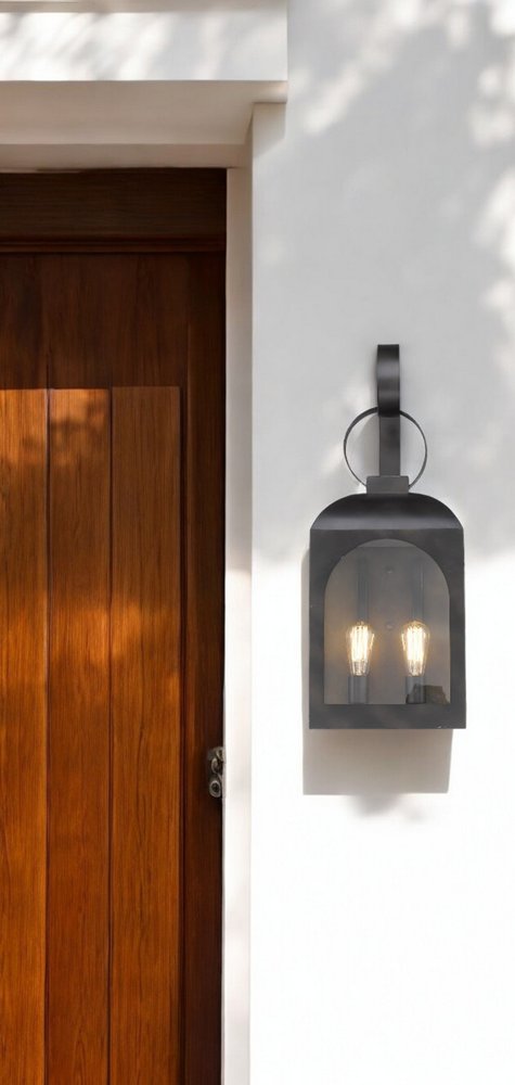 Madigan 2-Light Oil-Rubbed Bronze Wall Light HomeRoots