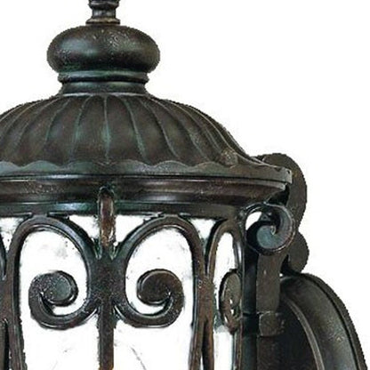 Traditional Dark Brown Wall Sconce HomeRoots