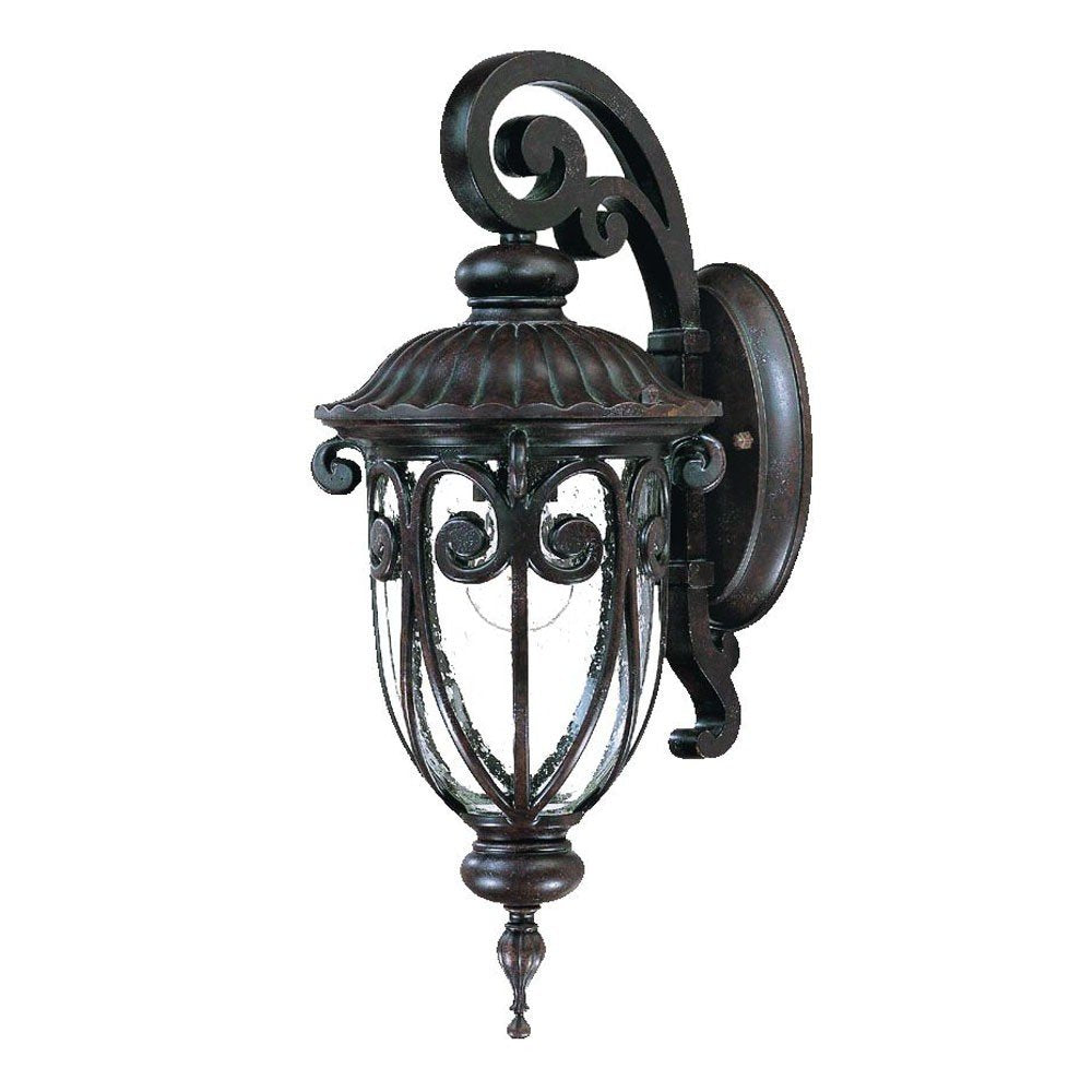 Dark Brown Hanging Goblet Wall Light — view 1