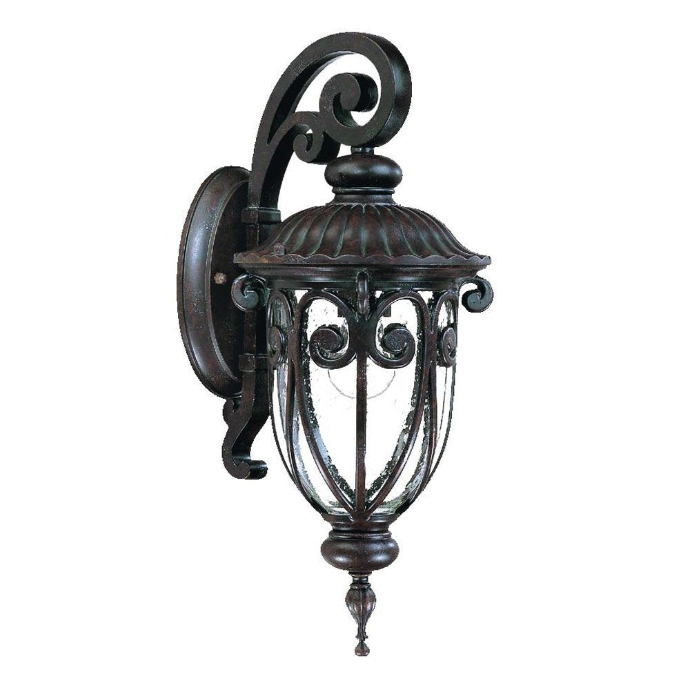 Dark Brown Hanging Goblet Wall Light — view 2