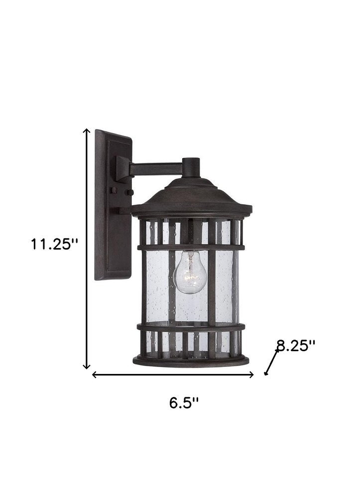 Matte Black Canister Wall Light — view 4