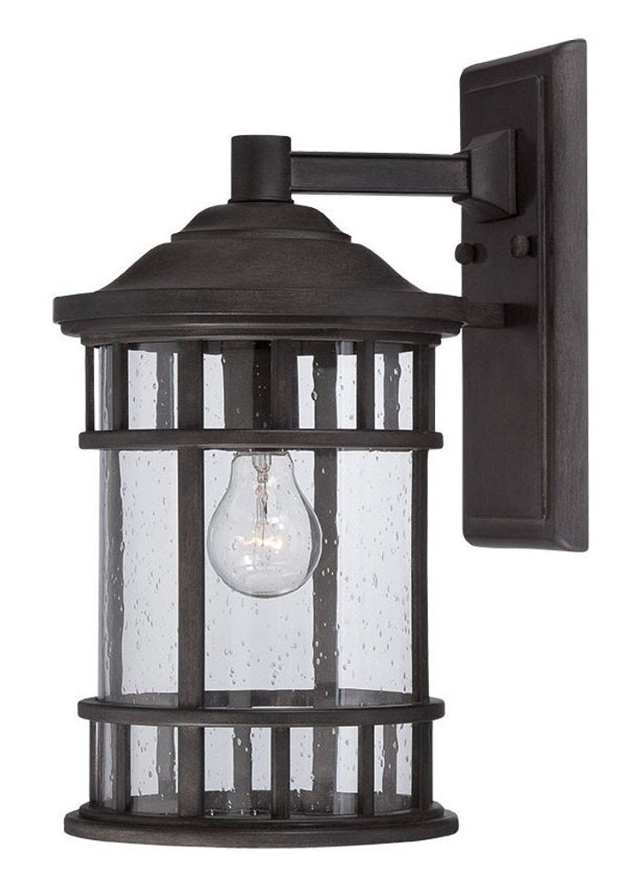 Matte Black Canister Wall Light — view 2
