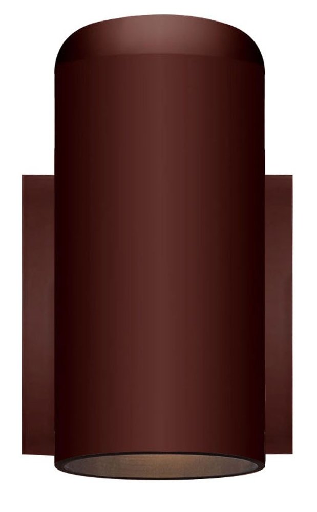7" Copper Plastic Flush Mounted Sconce HomeRoots