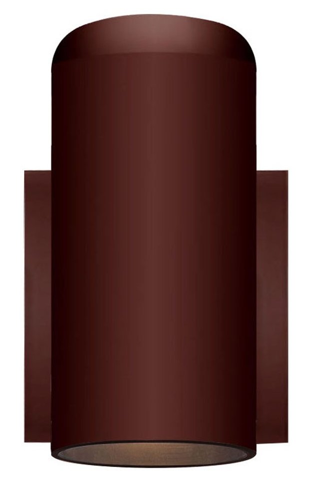 7" Copper Plastic Flush Mounted Sconce HomeRoots