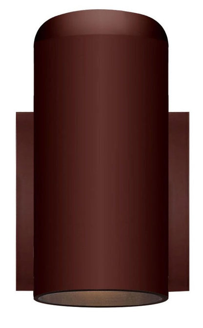 7" Copper Plastic Flush Mounted Sconce HomeRoots