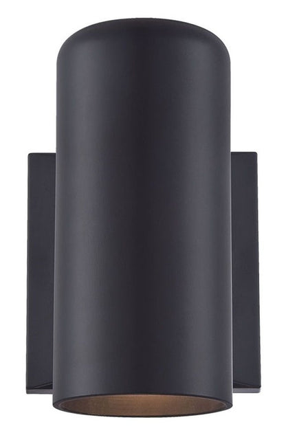 Minimalist Matte Black Wall Sconce HomeRoots