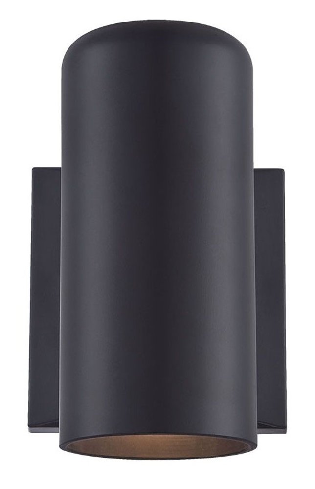 Minimalist Matte Black Wall Sconce HomeRoots