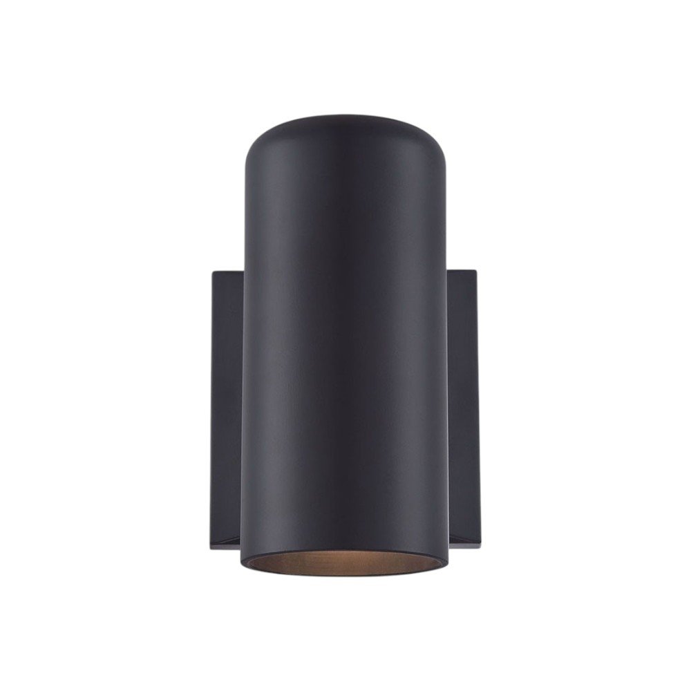 Minimalist Matte Black Wall Sconce HomeRoots