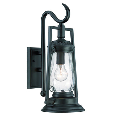 Matte Black Oil Lamp Wall Light HomeRoots