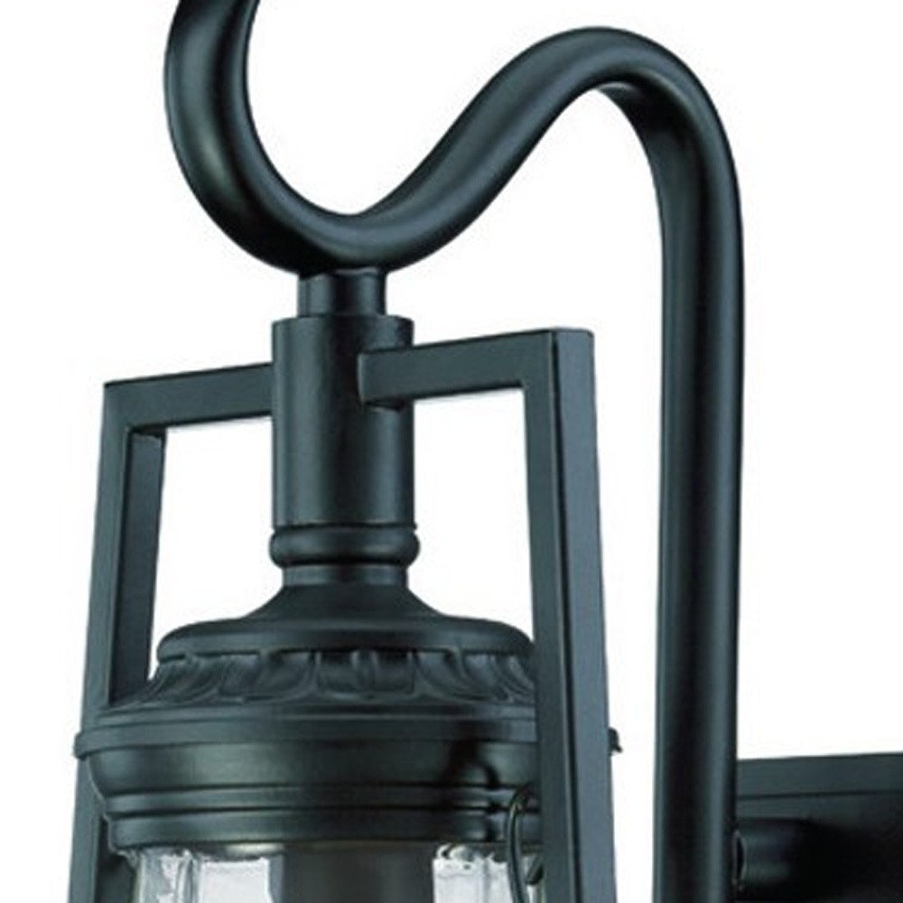 Matte Black Oil Lamp Wall Light HomeRoots