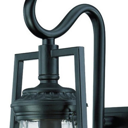 Matte Black Oil Lamp Wall Light HomeRoots