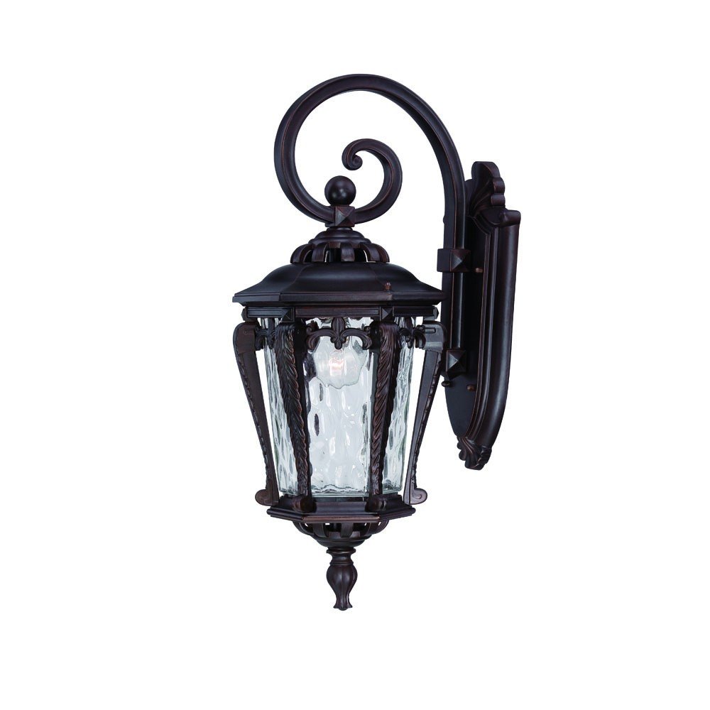 Black And Clear Hammered Dimmable Outdoor Hanging Light With Black And Clear Shades HomeRoots