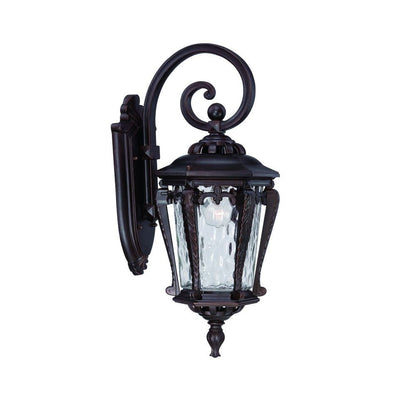 Black And Clear Hammered Dimmable Outdoor Hanging Light With Black And Clear Shades
