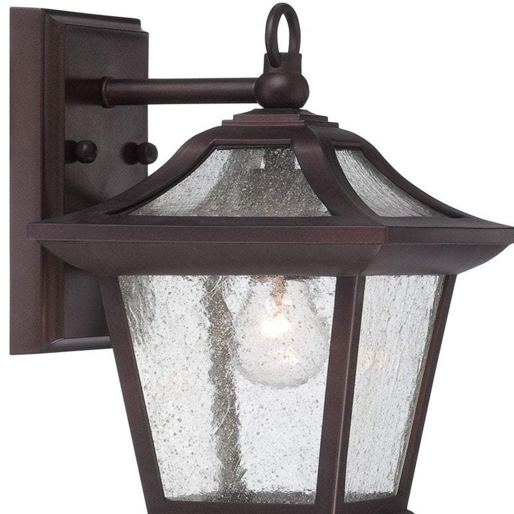 Antique Bronze Birdhouse Shape Outdoor Wall Light HomeRoots