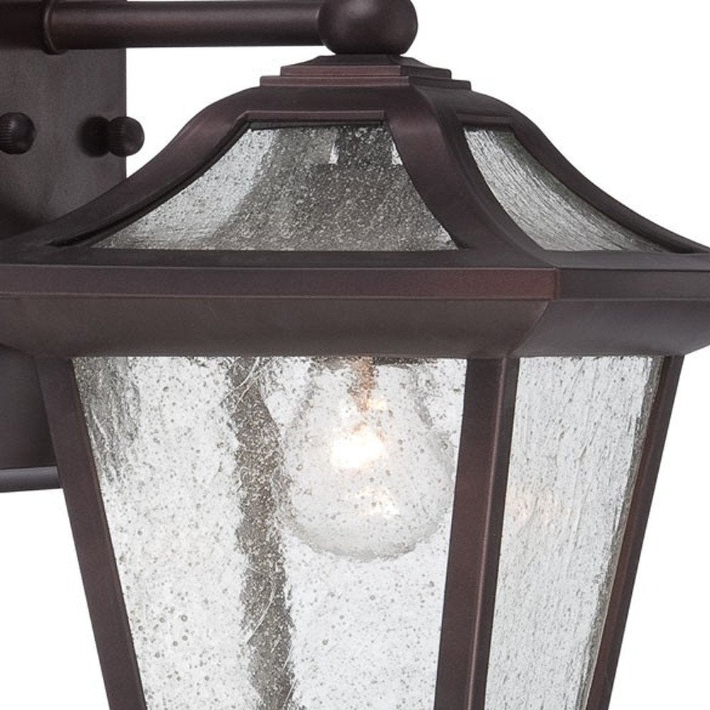 Antique Bronze Birdhouse Shape Outdoor Wall Light HomeRoots