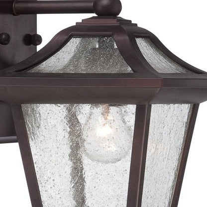 Antique Bronze Birdhouse Shape Outdoor Wall Light HomeRoots