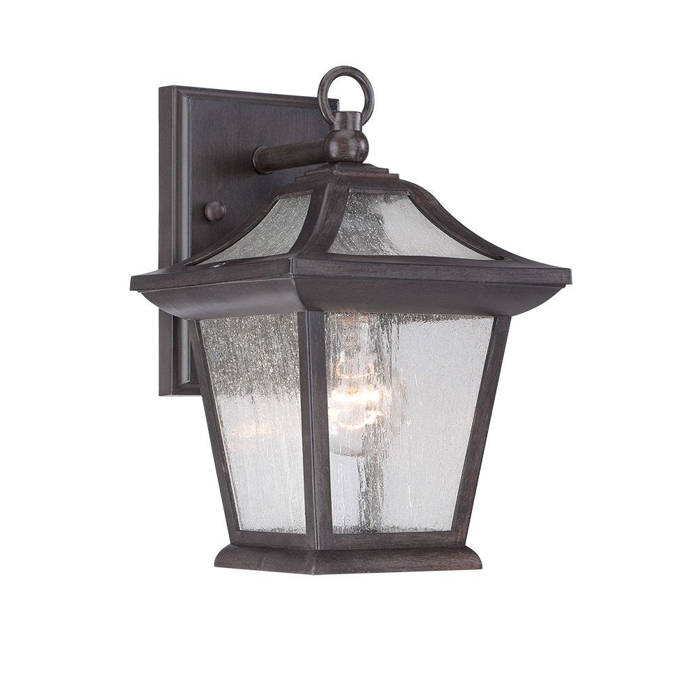 Matte Black Birdhouse Shape Outdoor Wall Light HomeRoots