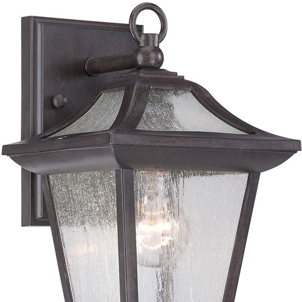 Matte Black Birdhouse Shape Outdoor Wall Light HomeRoots