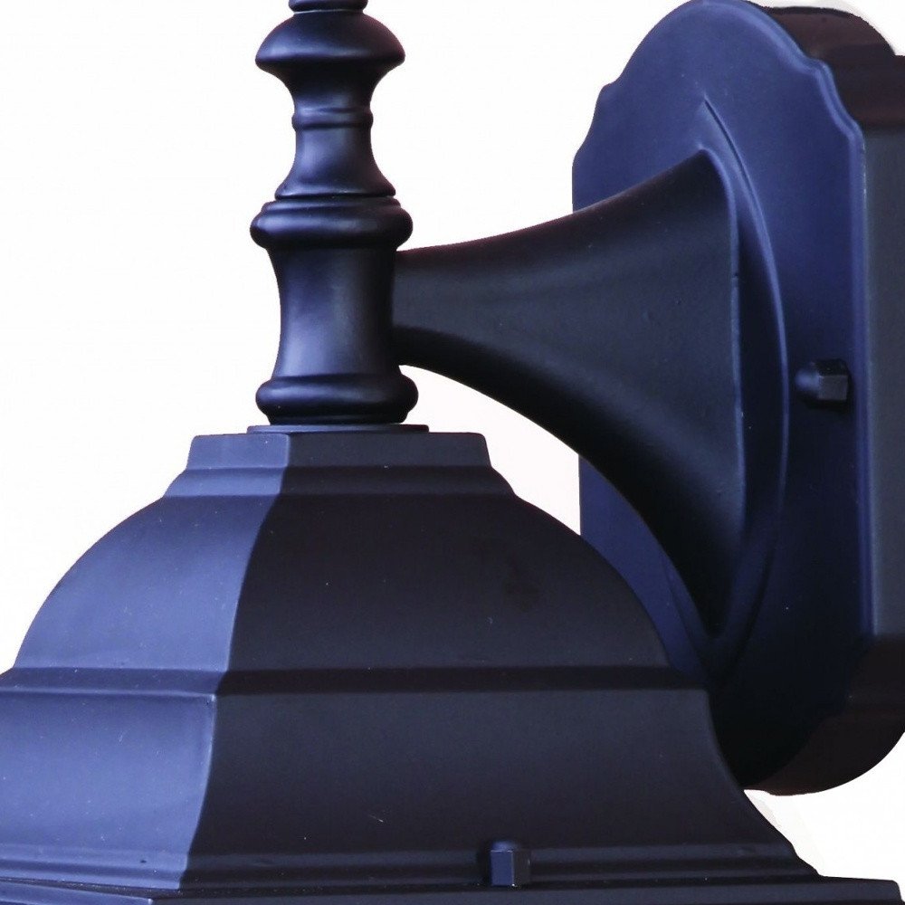 Black Swing Arm Outdoor Wall Light — view 5