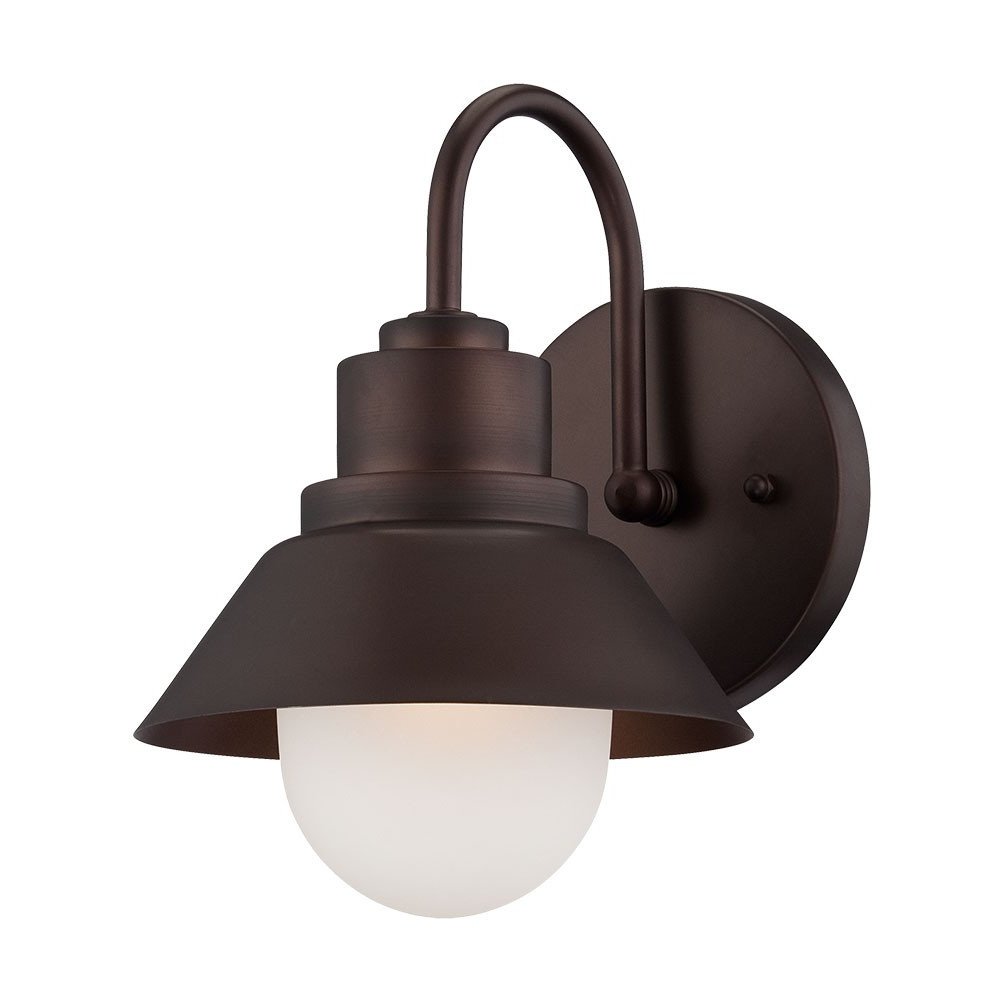 Bronze Lamp Shade Wall Light HomeRoots