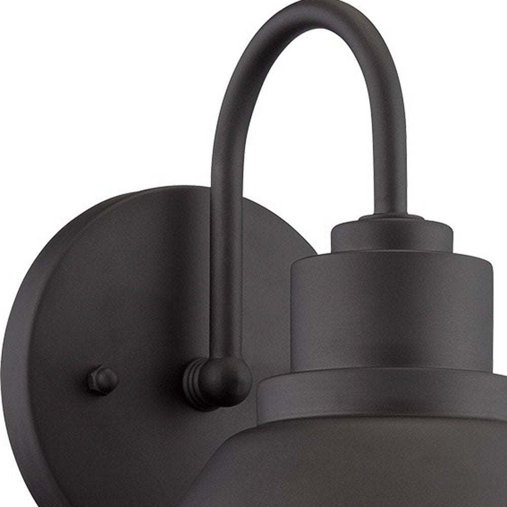 Matte Black Lamp Shade Wall Light HomeRoots