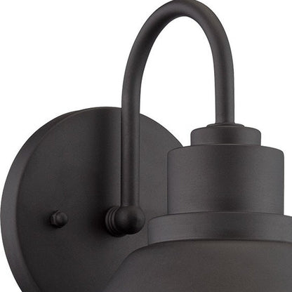 Matte Black Lamp Shade Wall Light HomeRoots