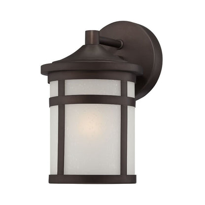 Bronze Hanging Lantern Shape Wall Light HomeRoots