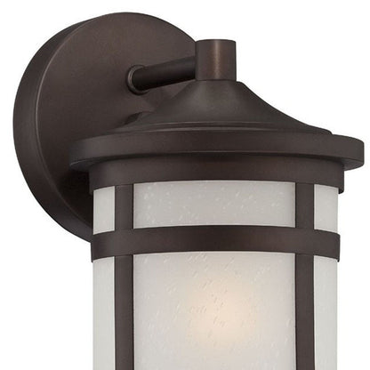 Bronze Hanging Lantern Shape Wall Light HomeRoots