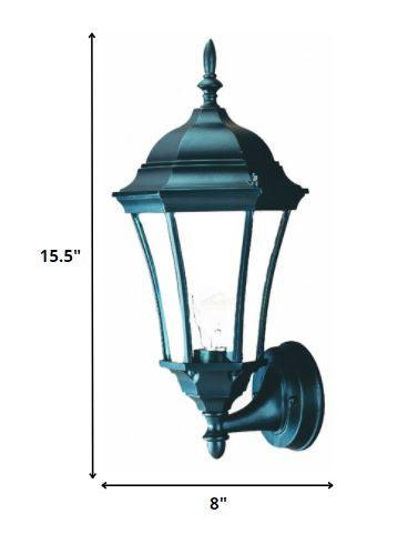 Matte Black Carousel Lantern Wall Light - FurniFindUSA