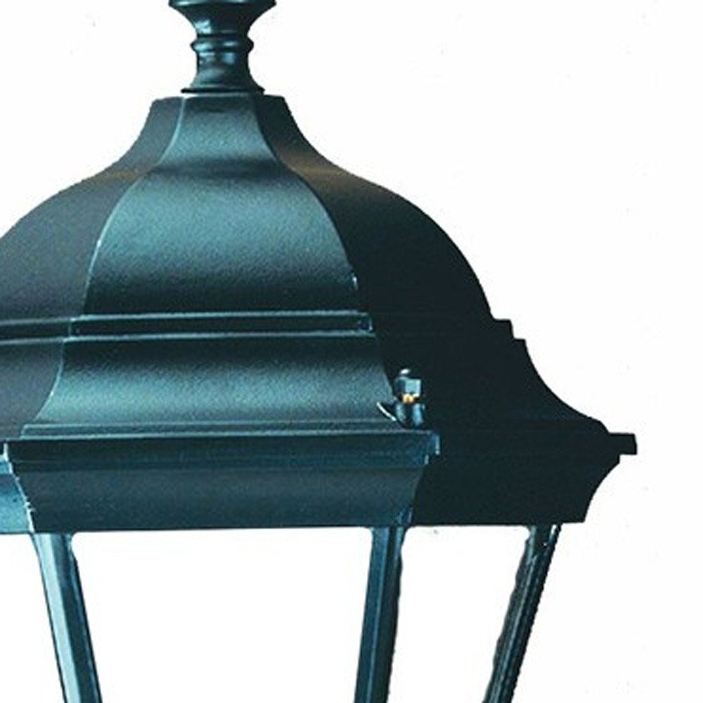 Matte Black Carousel Lantern Wall Light — view 5