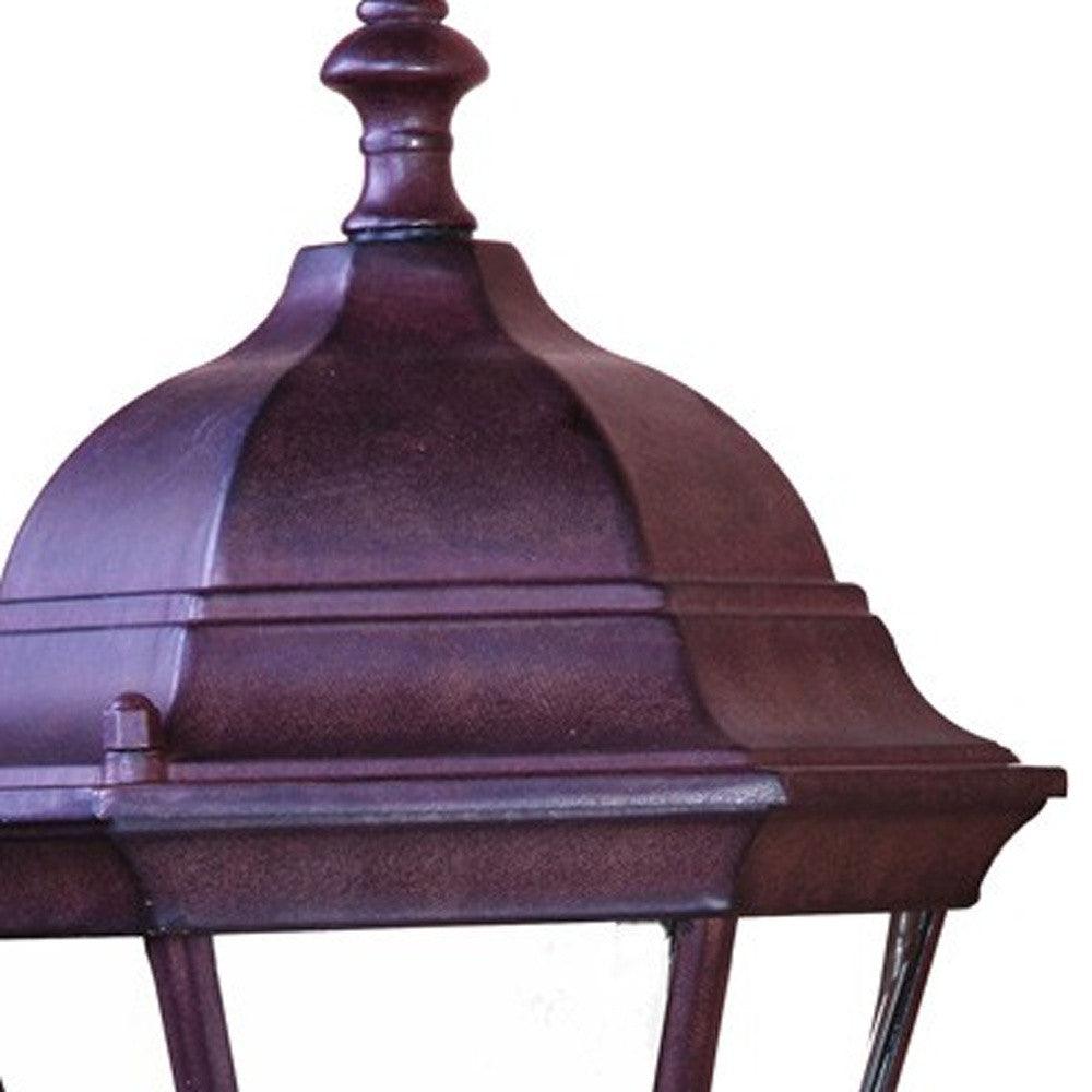 Dark Brown Carousel Lantern Wall Light - FurniFindUSA