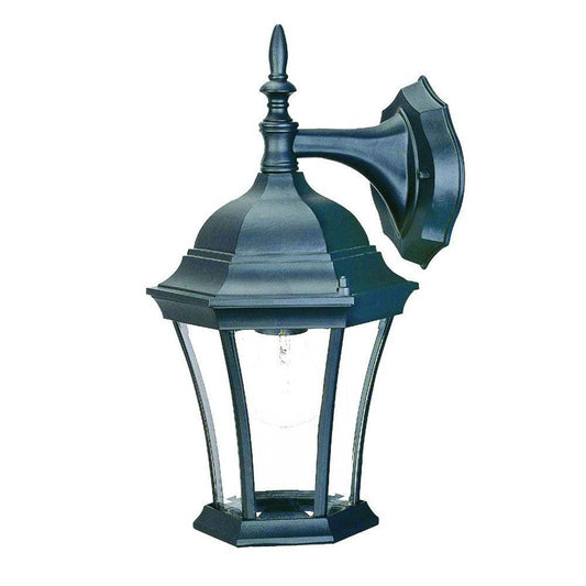 Matte Black Hanging Carousel Lantern Wall Light - FurniFindUSA