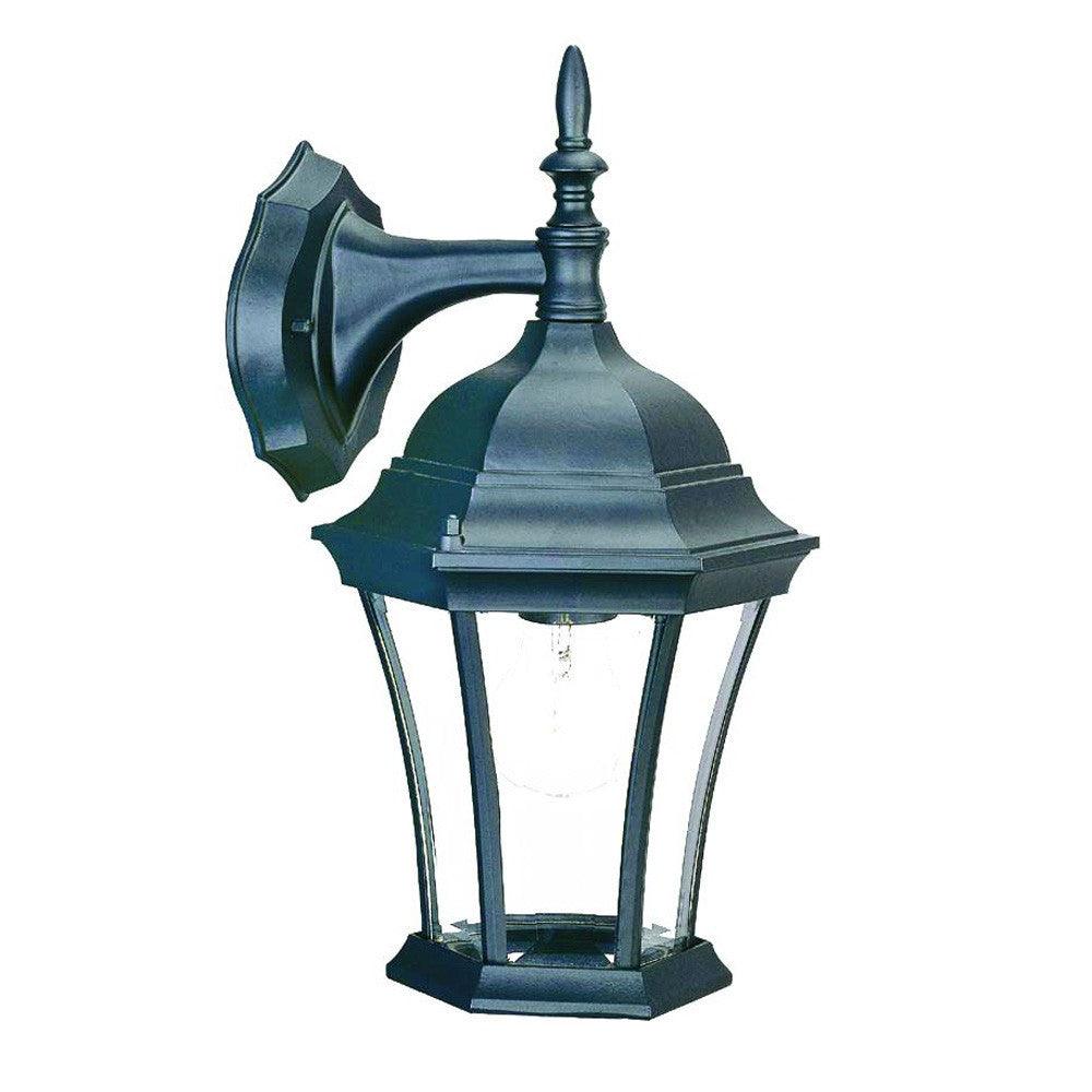 Matte Black Hanging Carousel Lantern Wall Light - FurniFindUSA