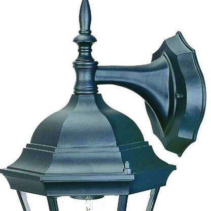 Matte Black Hanging Carousel Lantern Wall Light HomeRoots