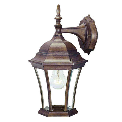 Dark Brown Hanging Carousel Lantern Wall Light - FurniFindUSA