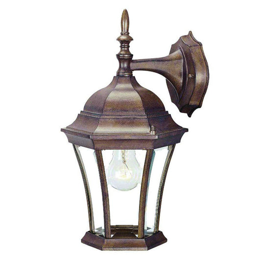 Dark Brown Hanging Carousel Lantern Wall Light HomeRoots