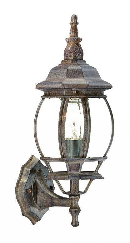 Dark Brown Glass Globe Wall Light HomeRoots