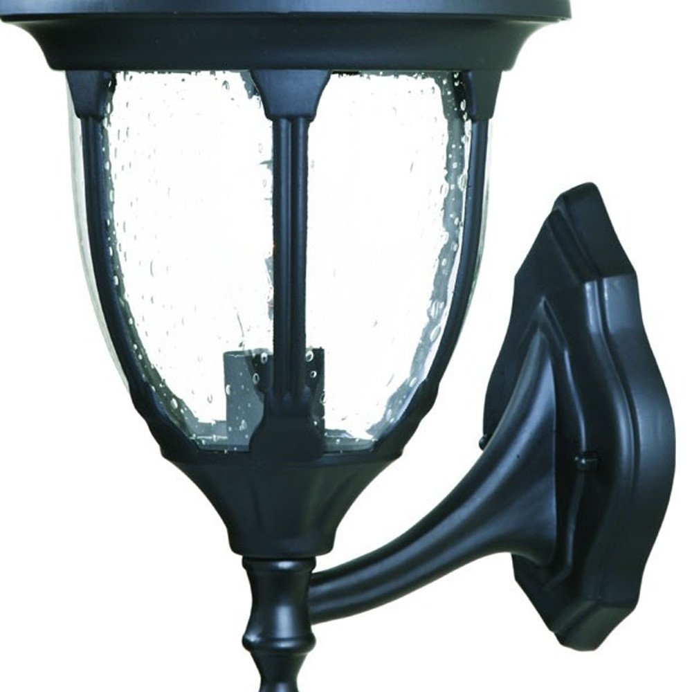 Matte Black Lamp Shape Wall Light — view 4