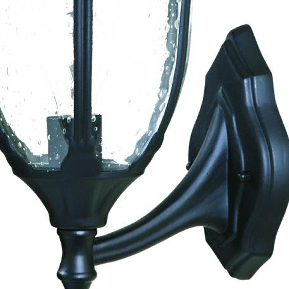 Matte Black Lamp Shape Wall Light — view 5