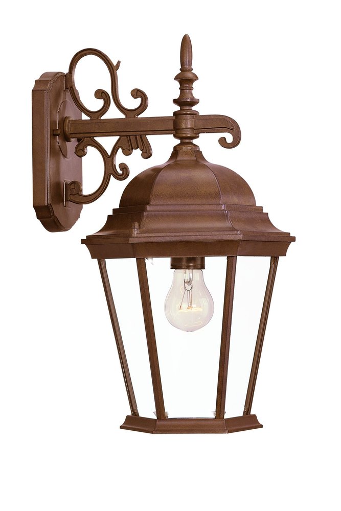 Brown Domed Hanging Lantern Wall Light HomeRoots