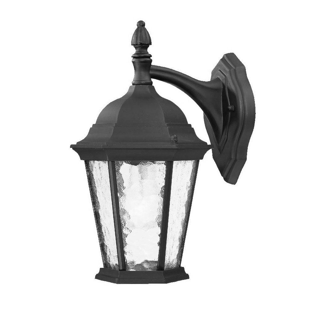 Two Light Matte Black Hanging Carousel Wall Light HomeRoots