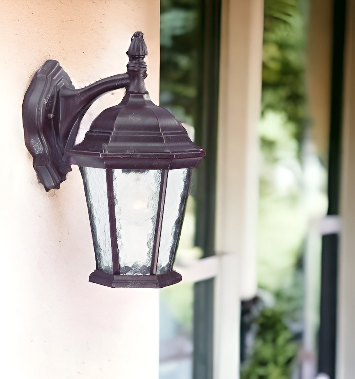 Two Light Brown Hanging Carousel Wall Light - FurniFindUSA