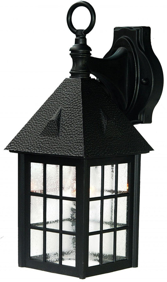 Matte Black House Shaped Wall Light - FurniFindUSA