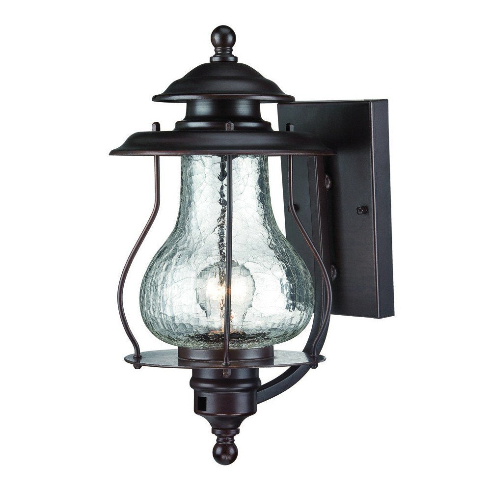 Antique Bronze Oil Lantern Hanging Light — view 1